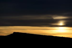 Sunset over Stanage #1